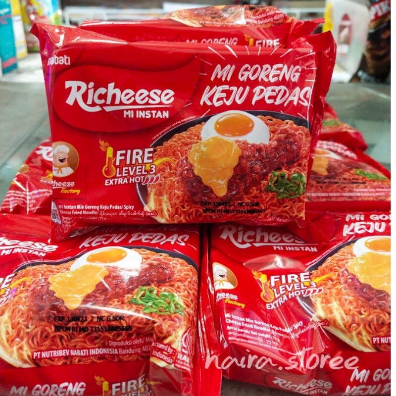 

READY ❗️Mie Goreng Keju Richeese LEVEL 3