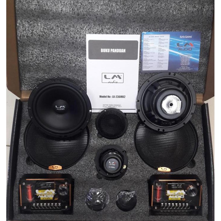 Speaker Mobil | Speaker Split 3 Way Lm Audio Lx-236Mk2