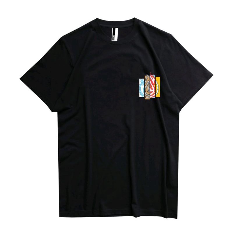 CROOZ KAOS TSHIRT FIREWALL BLACK