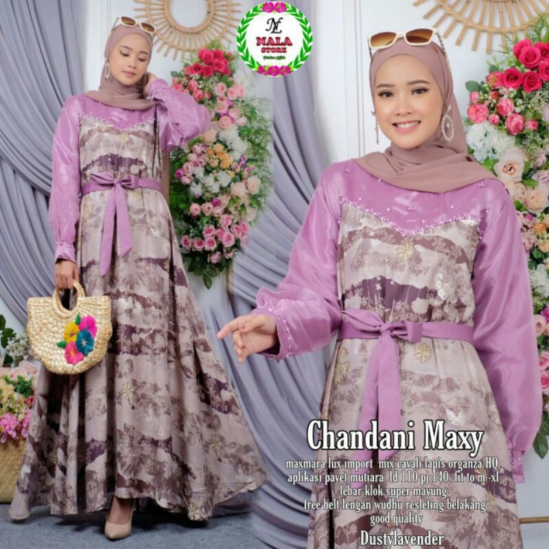 gamis muslim chandani maxy. dress muslimah chandani maxy