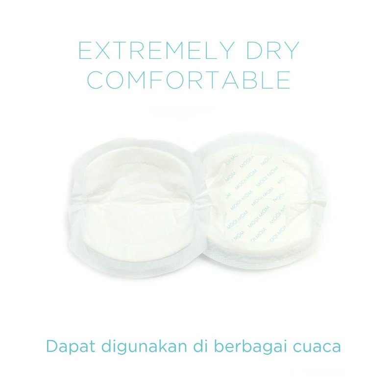 Mooimom 30pcs Disposable Breastpads Penyerap ASI Sekali Pakai Breast Pad Breastpad