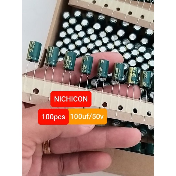 Elco 100uf 50v Renceng Kualitas Terbaik (100pcs)