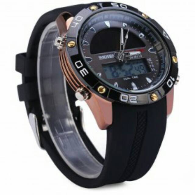 [Waterproof/Tahan Air] Jam Tangan Analog Digital - AD1064E EMWS21BR