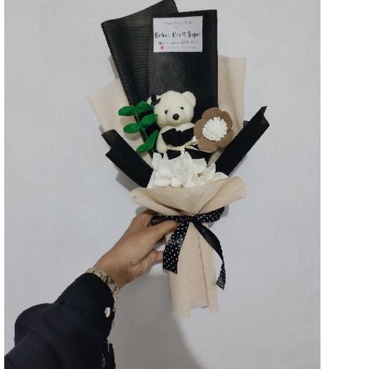 

Stock New☄️ ( TEDDY HCN ) Bucket bunga Teddy bear mini #Terbagus