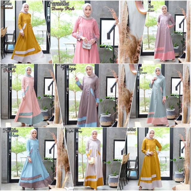 Faradiba Dress by Jelita Muslimah Jelgant