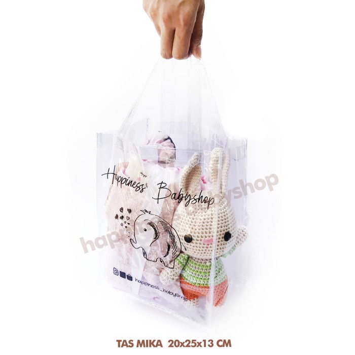

SALE Tas Mika Happiness Babyshop / Tas suvenir / Tas bungkus kado (KOSONG) - VARIASI 1