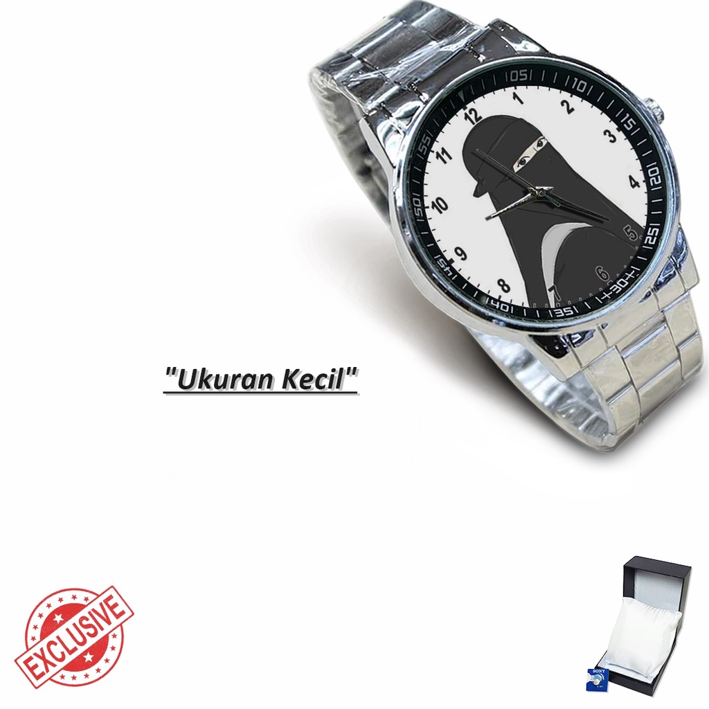 Jam Tangan Rantai Couple HIJAB MOTIF - 4 (Nice)