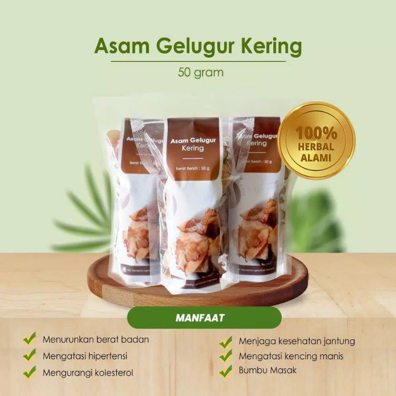

Asam Gelugur Kering Anti Gemuk 100% Natural