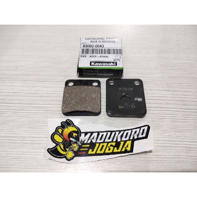 kampas rem belakang KLX 150 original