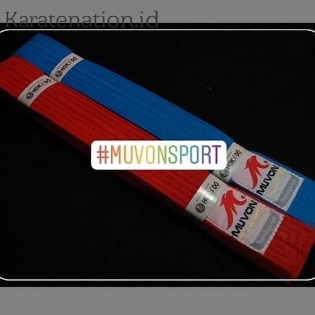 Original Sabuk Karate Pertandingan MUVON Type A