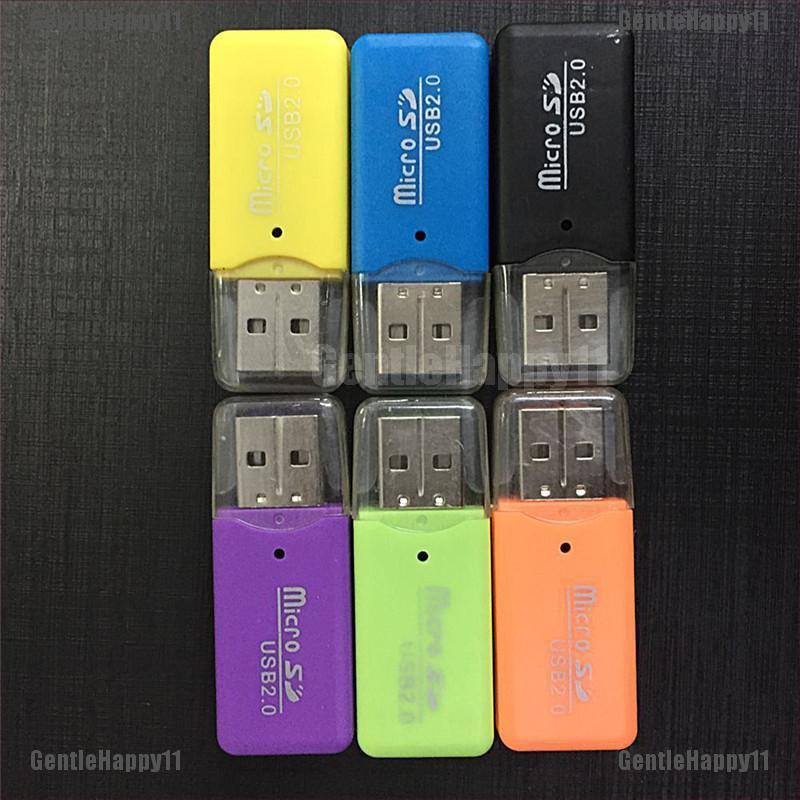 GEN  Mini USB SD/MMC Memory Card Reader 480Mbps For Computer Laptop