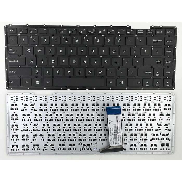 KEYBOARD LAPTOP ASUS X451 X451C X451CA X451M X451MA X451E X453MA, ASUS A455, X451, X453 (umum), X454, X455