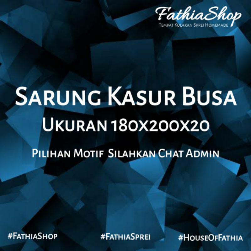 Sarung Kasur Busa 180x200x20 Khusus Reseller