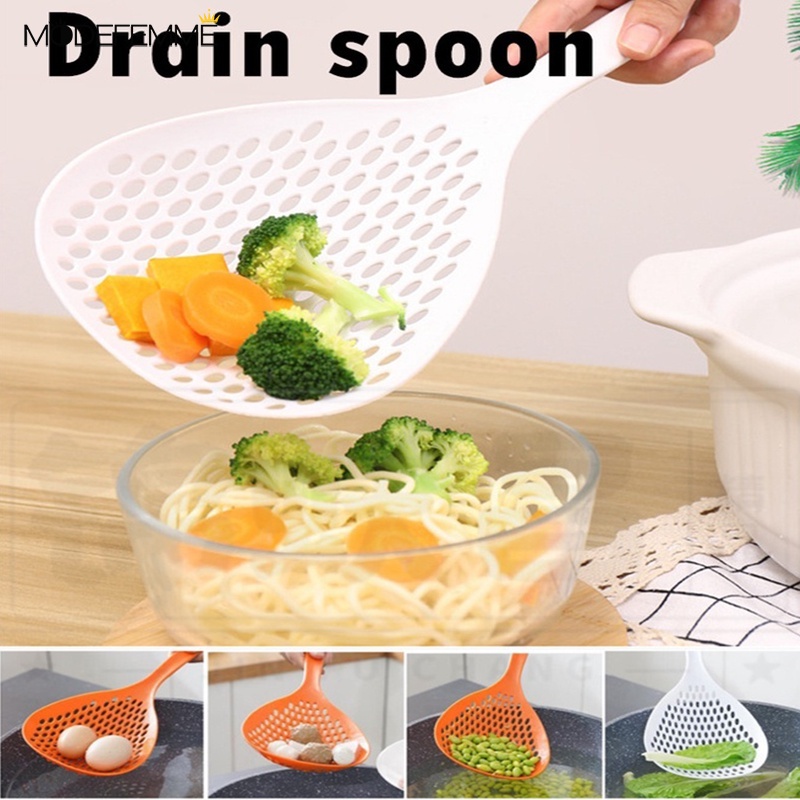 Multifunctional Heat Resistant Filter Scoop / Food Grade Large Scoop Kitchen Strainer Colander For Kitchen