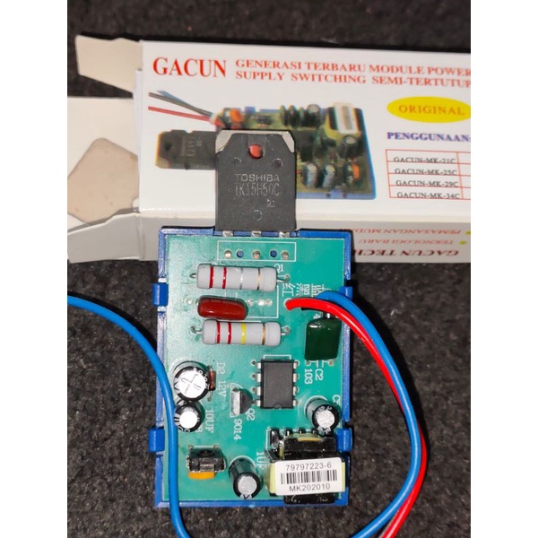 Regulator Switching Power supply TV GACUN 29 inch 9A SMPS ASLI ORIGINAL GACUN