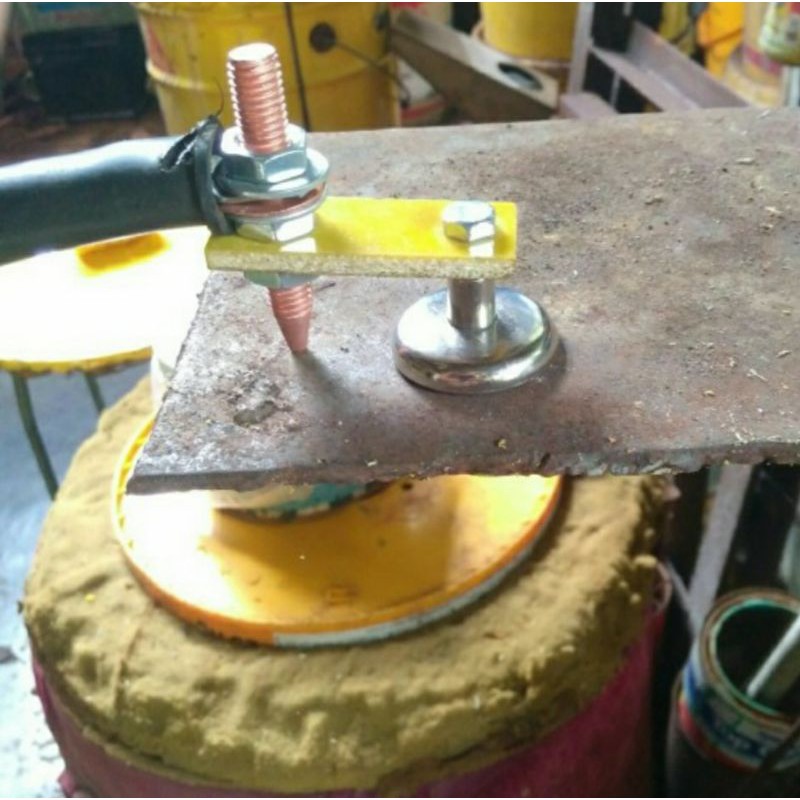 Tang massa las model magnet stang massa plus skun las