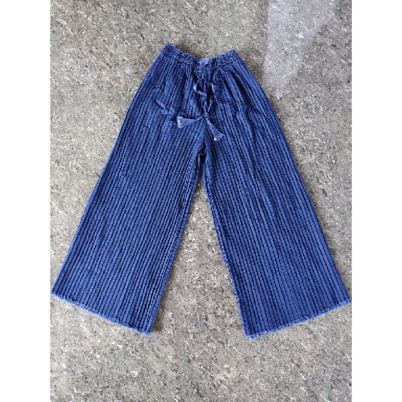 Celana Kulot Plisket Dewasa