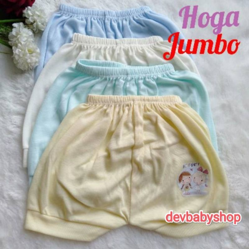 6pcs Celana pendek bayi hoga jumbo-celana bayi pop hoga ukuran jumbo-celana bayi