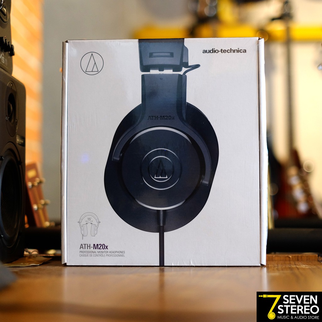 Audio Technica ATH-M20X M20X Professional Monitoring Headphone