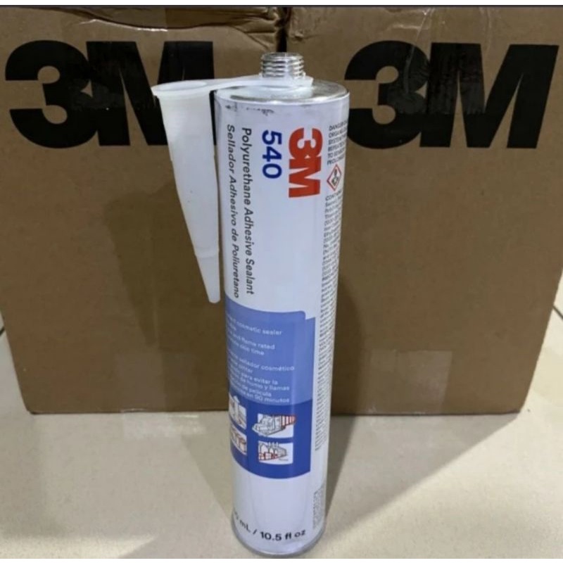 Silen kaca / besi paling kuat 3M Polyurethane Adhesive 540 sealant