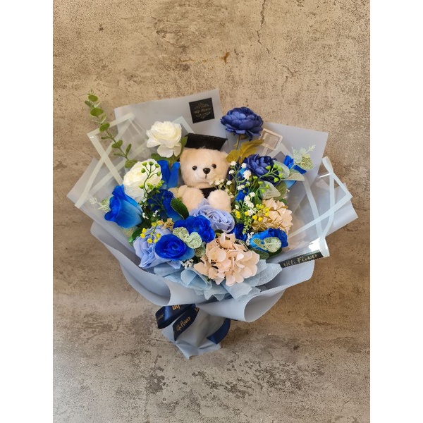 

artificial flower bouquet, buket bunga artificial, buket bunga palsu, buket wisuda, buket boneka