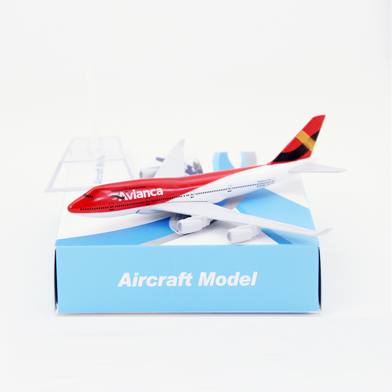 Boeing 747 Model Pesawat Terbang Philippines Singapore Vietnam Bahan Alloy Metal Ukuran 16CM