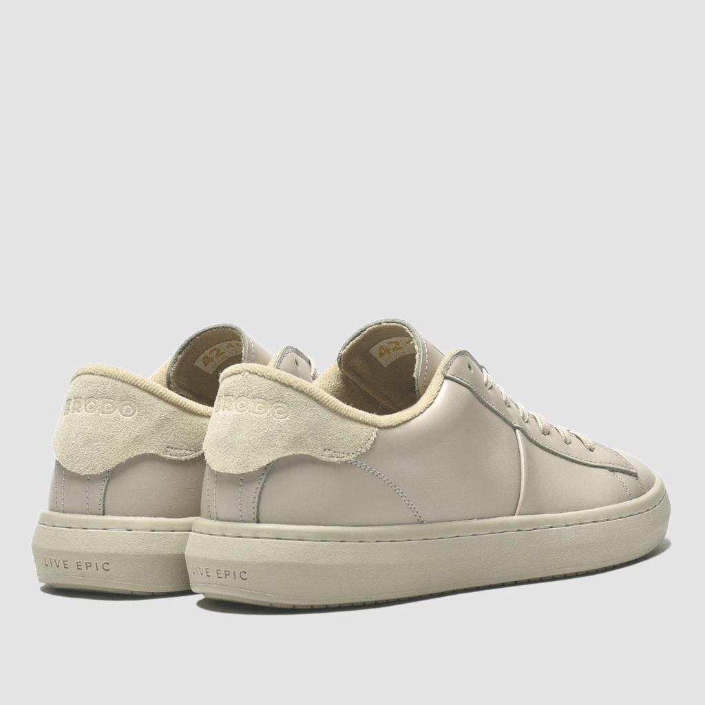 Sepatu Brodo Classic Campo Series [Fullwhite/Fullblack/Ivory]-5