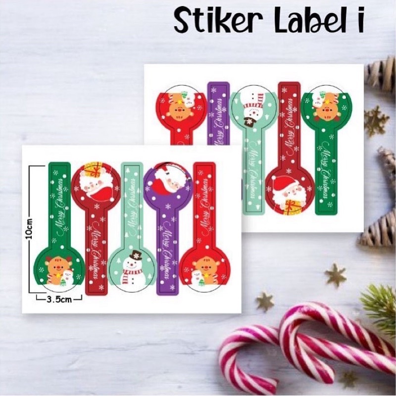 

Stiker Label i tempelan box packaging kue cake cookies brownies jelly puding baking tools