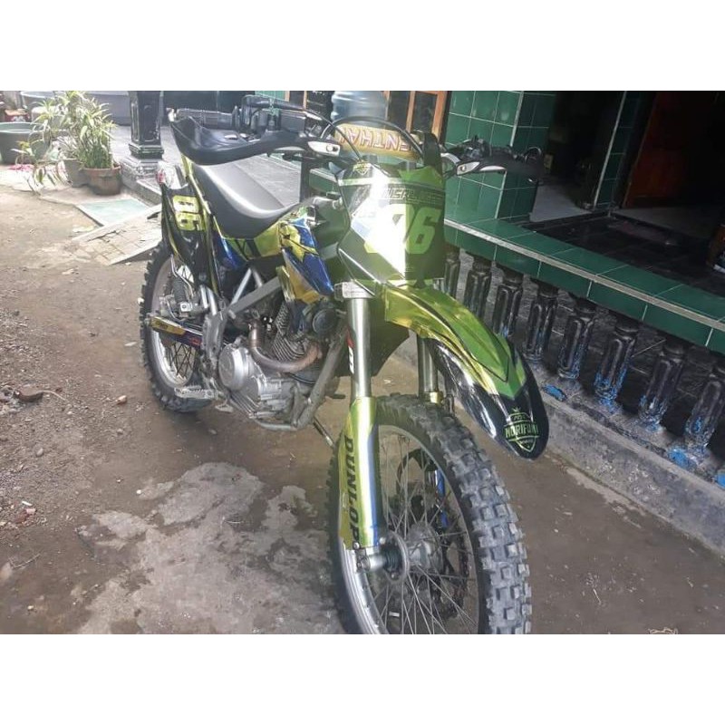 DECAL STIKER KLX D TRACKER HOLOGRAM