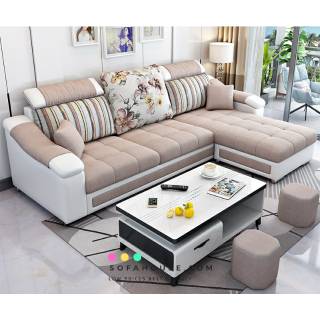  ASH L Sofa Tamu L Standar  Meja  Custome Minimalis Modern 