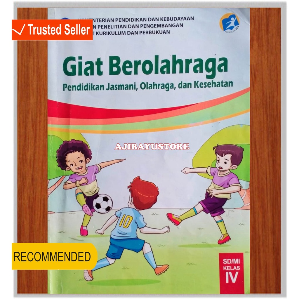 BUKU PENJASORKES SD KELAS 4 GIAT BEROLAHRAGA PENDIDIKAN JASMANI OLAHRAGA DAN KESEHATAN SD MI KELAS 4