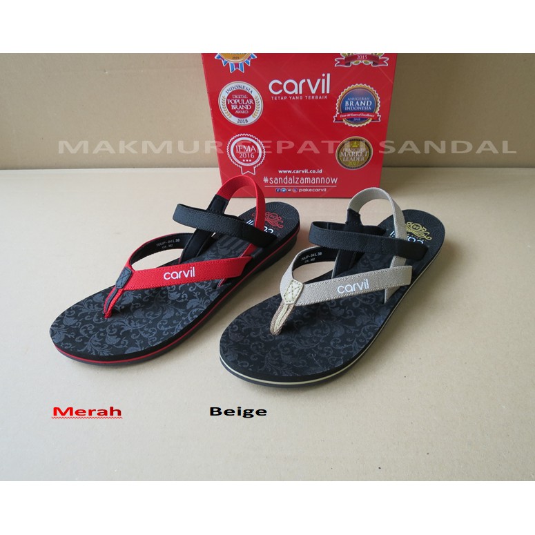 Sandal Gunung Wanita - Sendal Carvil - Tulip 04