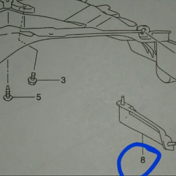 Motor-Spakbor- Karet Kolong Spakbor Belakang Suzuki Skywave-Hayate 125 -Spakbor-Motor.