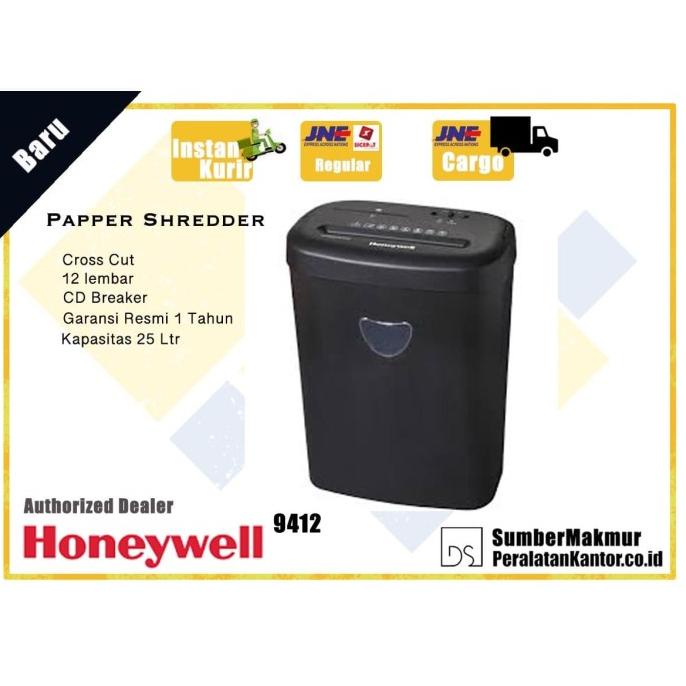 

Penghancur Kertas Honeywell 9412 Papper Shredder Garansi Resmi