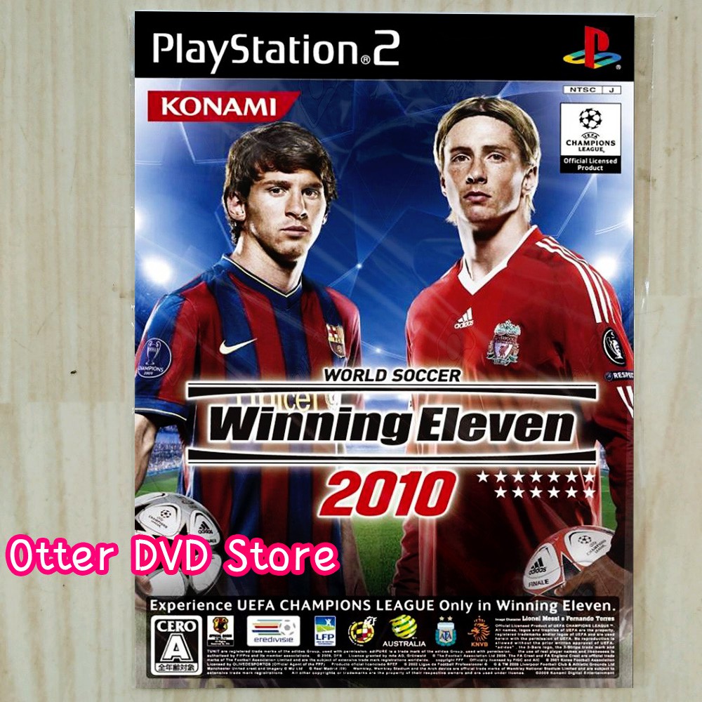 Jual Kaset Game Ps2 Ps 2 World Soccer Winning Eleven 2010 Indonesia|Shopee Indonesia