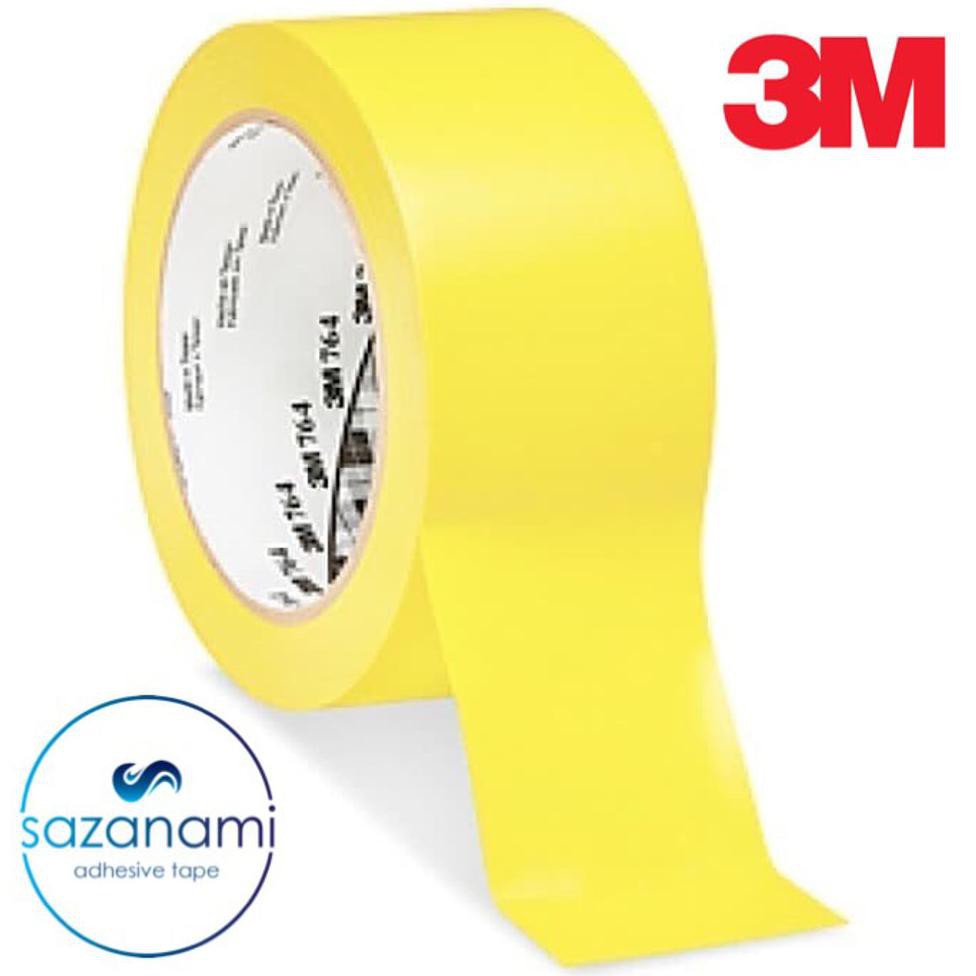 

TERMURAH TIGAEM 3M 764 LAKBAN VINYL TAPE 2 X 36Y MARKING FLOOR MARKING TAPE KUNING