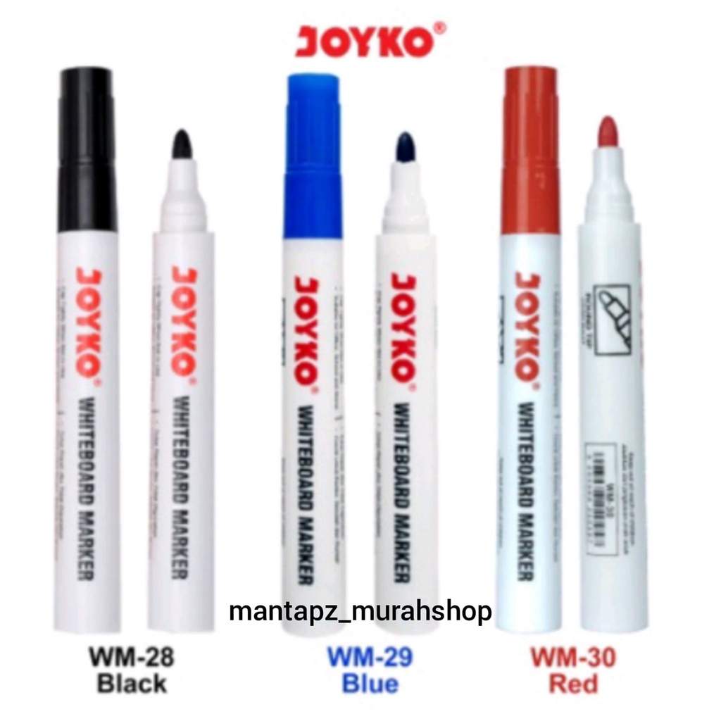 

Spidol Whiteboard Joyko WM / Whiteboard Marker / Spidol Papan Tulis