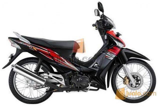 striping honda supra x 125 d 2011 hitam merah list body standar berkualitas terbaik