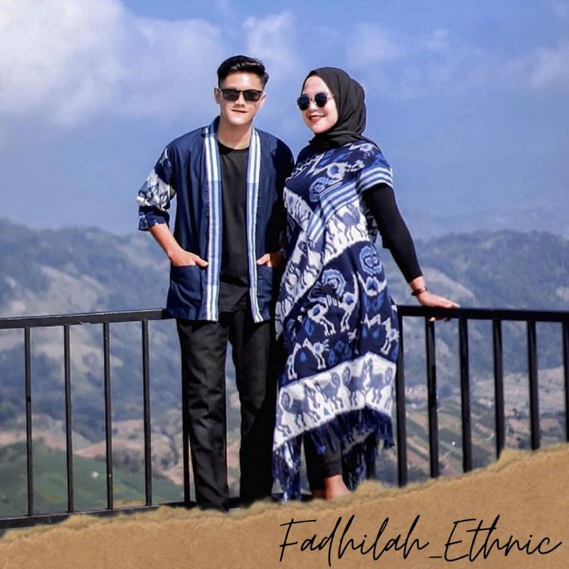 set tenun couple- baju couple tenun -baju tenun-baju couple pasangan