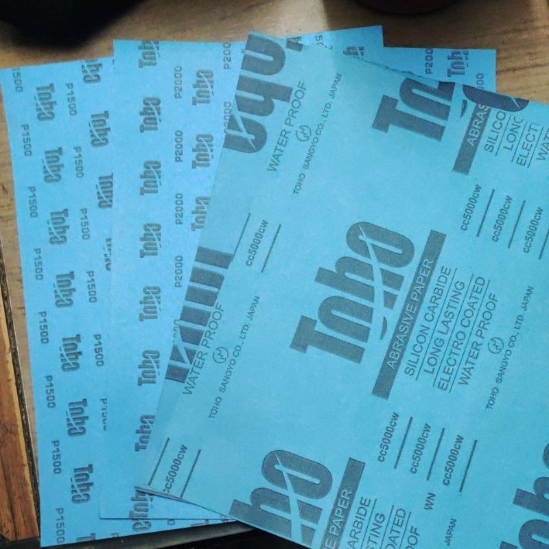 AMPLAS LEMBARAN TOHO WATER PROOF NO HALUS NO 2000 s/d 5000