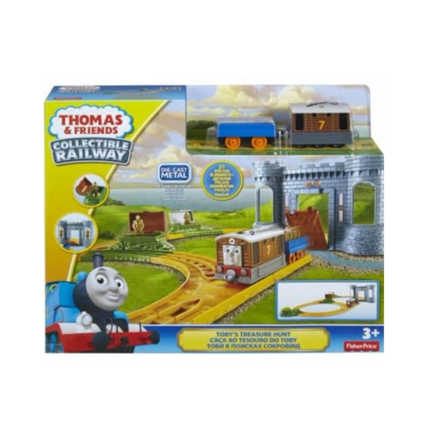 MAINAN Thomas & Friends Toby's Hidden Treasure Castle MURAH