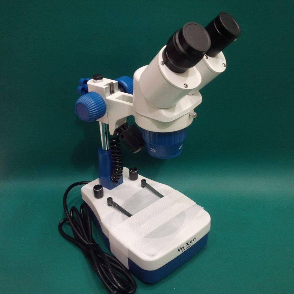 TOOLS MICROSCOPE STEREO YAXUN AK21+LAMPU