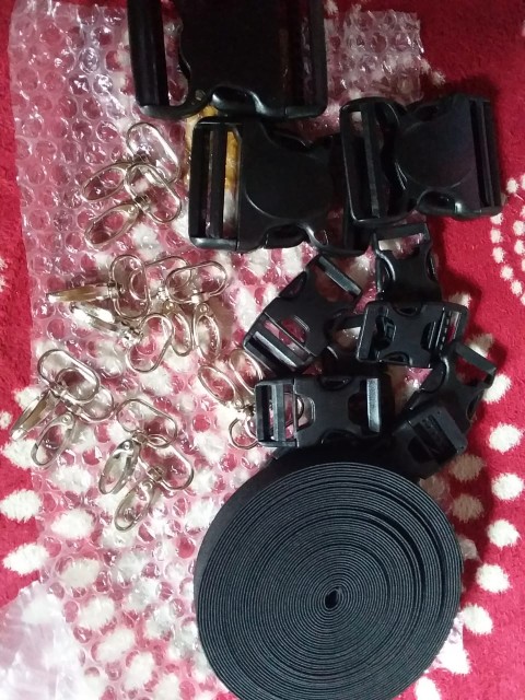 Kunci Sodok Tas 5.0 Cm Bahan Plastik Buckle Acetal