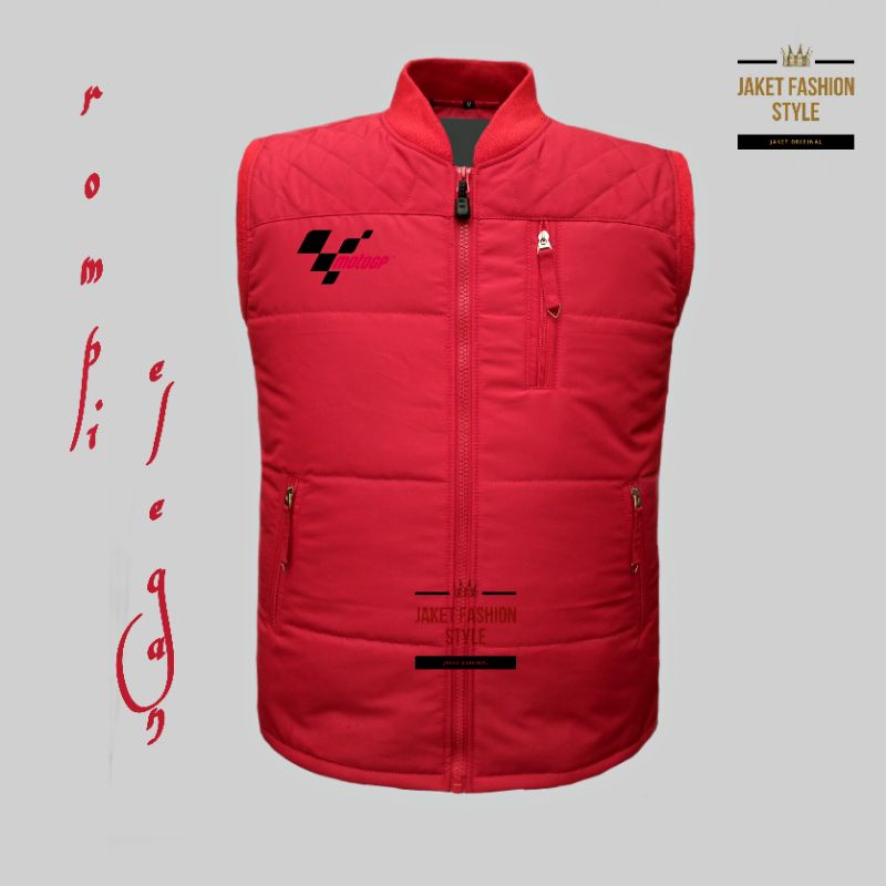 rompi jaket MotoGp / rompi jaket pengendara motor / rompi jaket pembalap / rompi jaket pria terbaru 