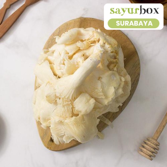 

Jamur Tiram Conventional 300 gram (Sayurbox) - SURABAYA