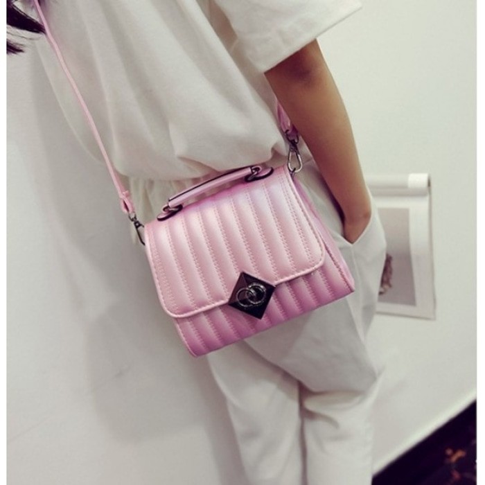 TAS SELEMPANG KECIL JINJING SLING BAG HITAM WANITA UNIK SUPER QUALITY