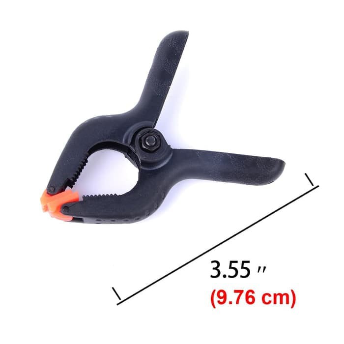 Klip Backdrop - Background Studio Fotografi - Black