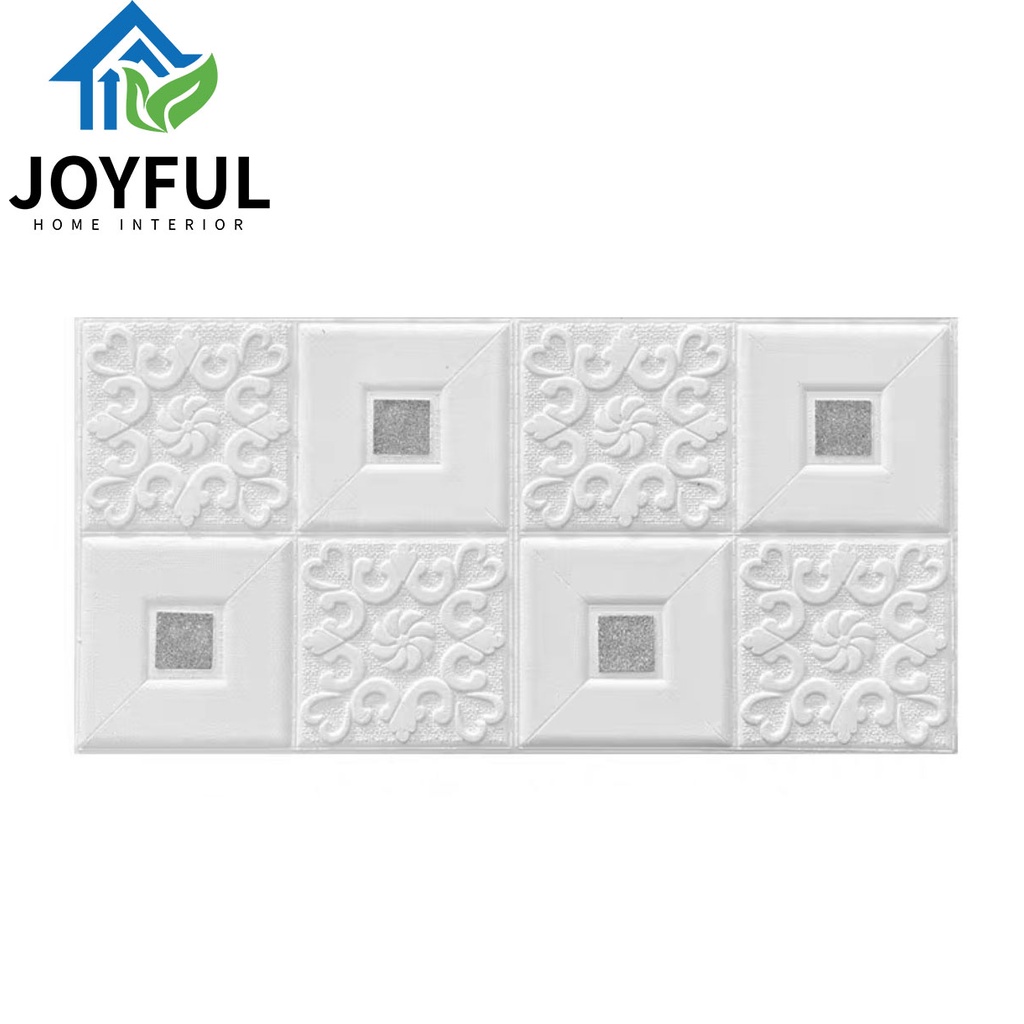 Joyful Home Interior-Wallpaper Dinding FOAM Timbul 3D Bata 70 x 35 cm-5