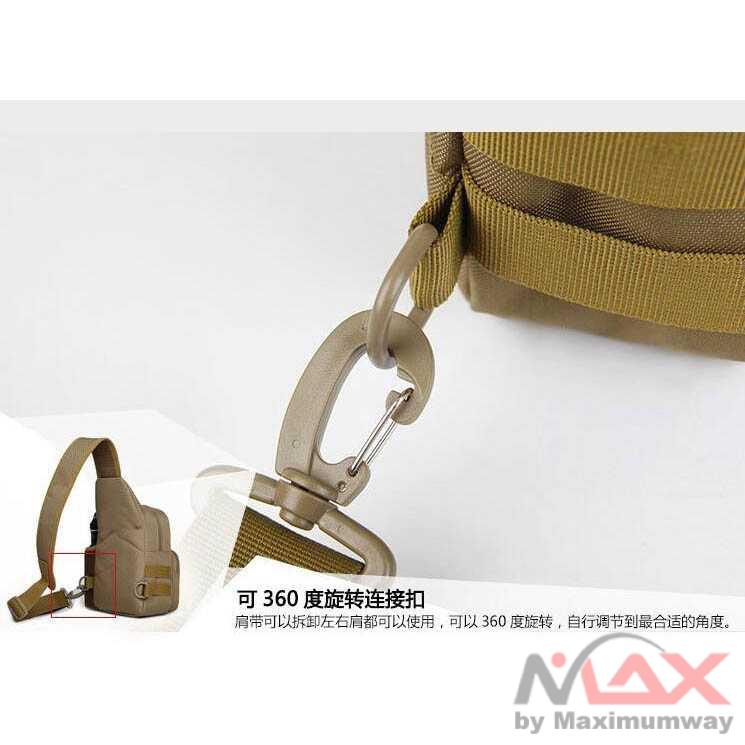 Tas Selempang Crossbody Bag Minimalis Tahan Air Desain Militer pria wanita waterproof