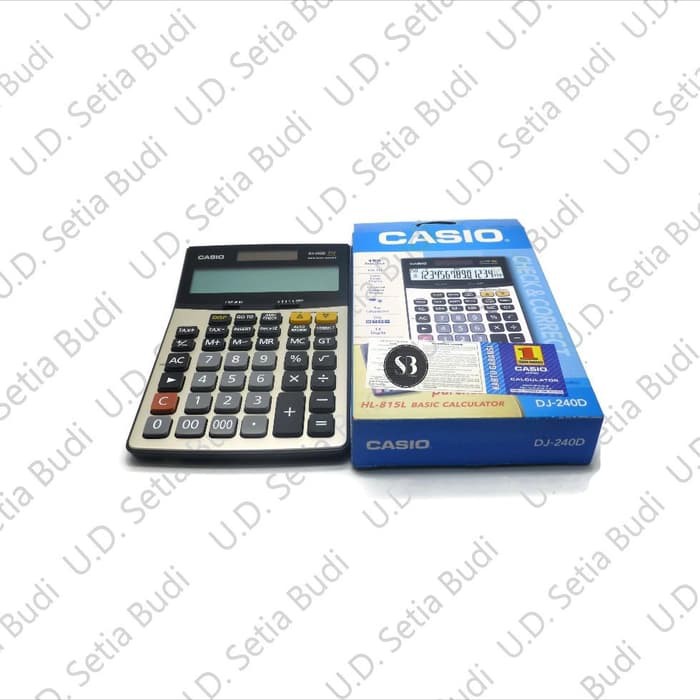 

Produk Eksklusif Kalkulator Casio DJ-240D Asli dan Bergaransi Elegan